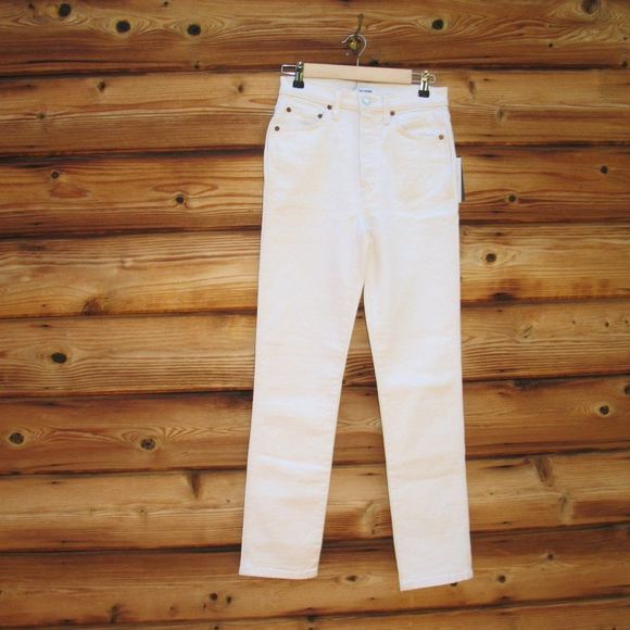 NWT Re/Done 80's Slim Straight Jeans - Picture 4 of 11